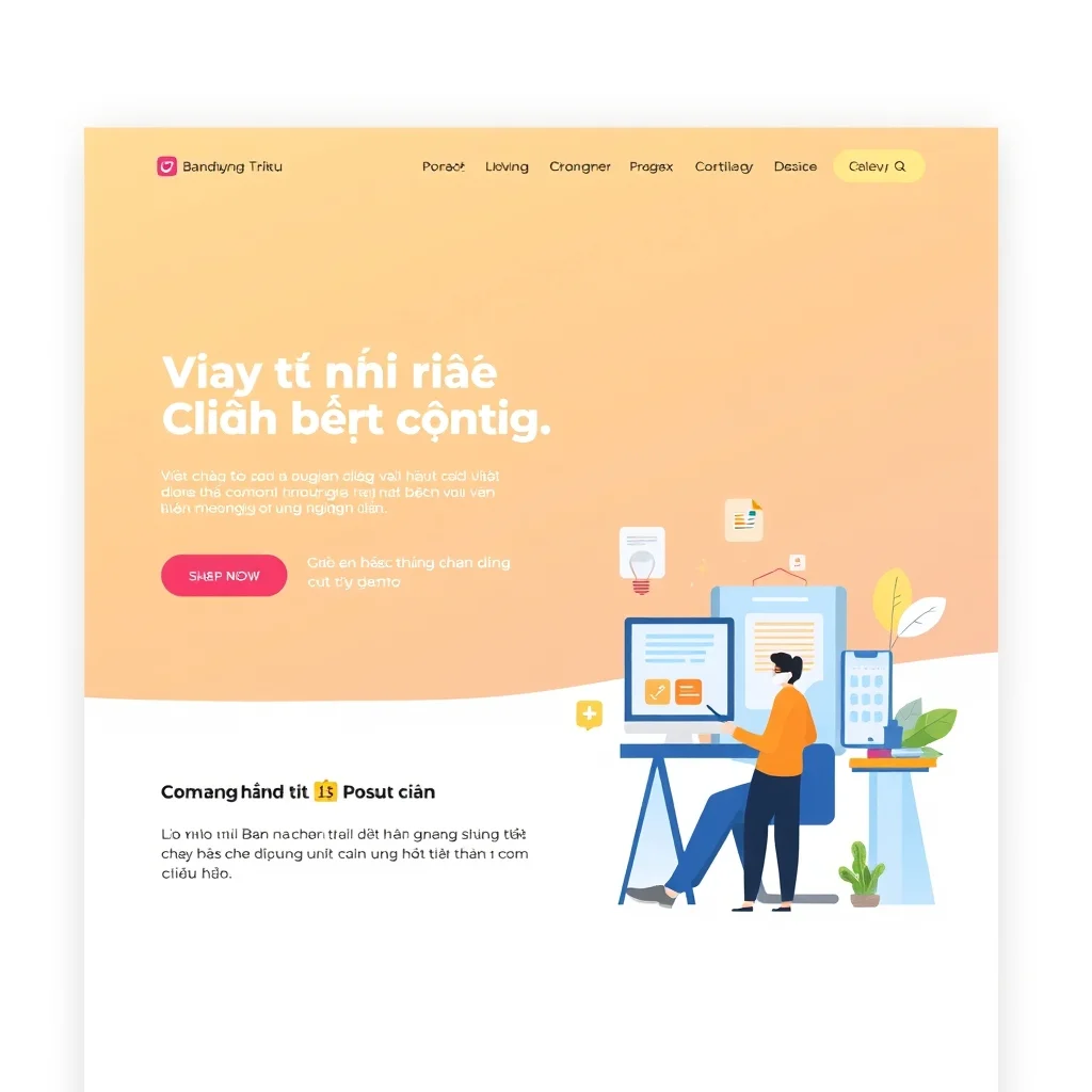 Landing Page Bán Hàng Tết Kết Hợp Cách Viết Content Landing Page: chiến lược tối ưu hiệu quả 2026