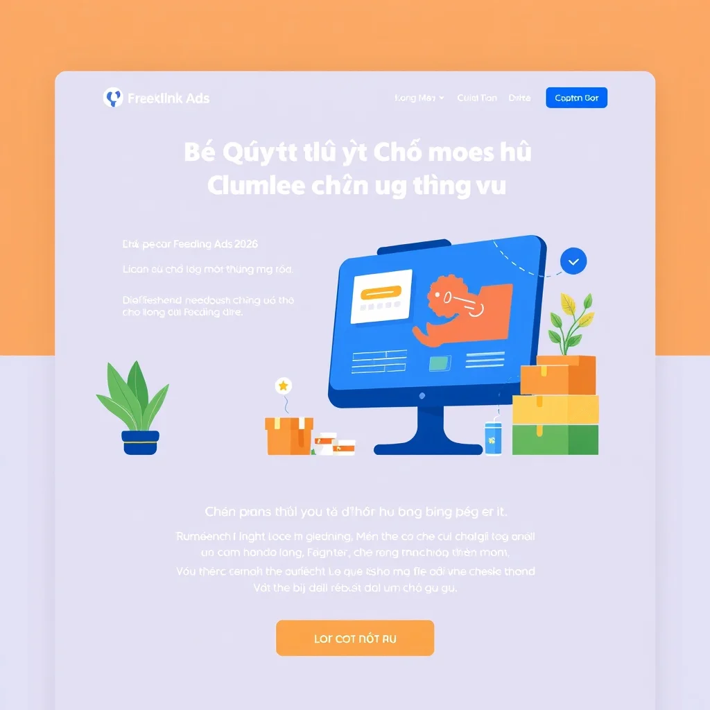Landing Page Cho Facebook Ads 2026: Bí Quyết Thiết Kế Website Chuyển Đổi Chuyên Nghiệp