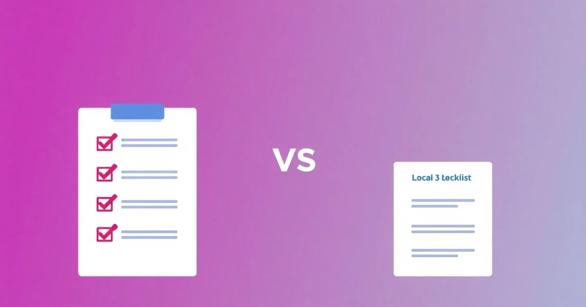 So Sánh Checklist Kiểm Toán Local SEO Và Local SEO Là Gì: Nên Chọn Cái Nào Cho Doanh Nghiệp?