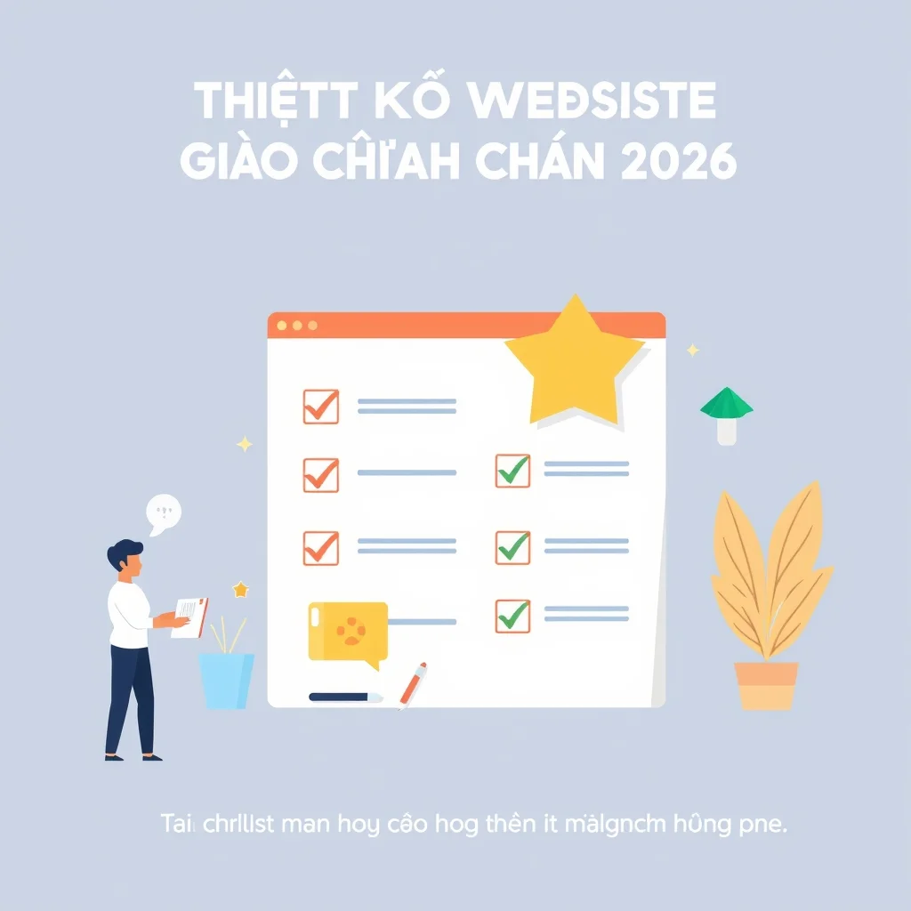 Thiết Kế Website Giáo Dục: Checklist Hoàn Chỉnh Cho Năm 2026